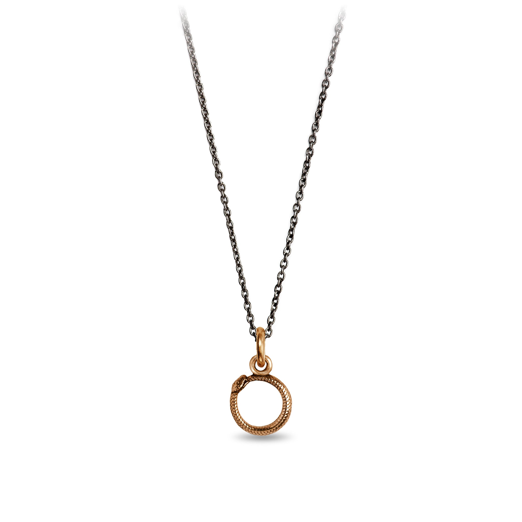 Ouroboros Symbol Charm - Bronze