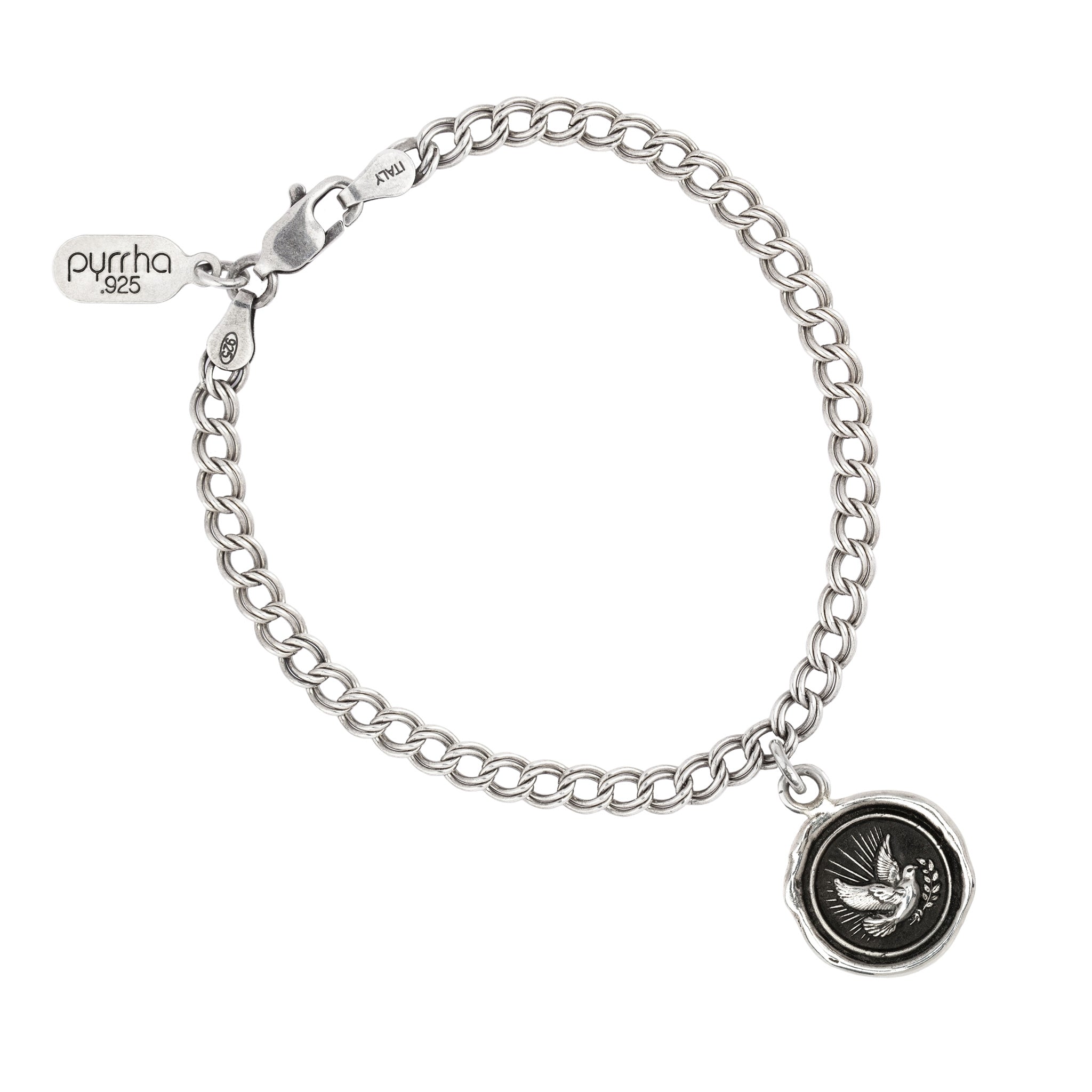 Peace Dove Talisman Chain Bracelet