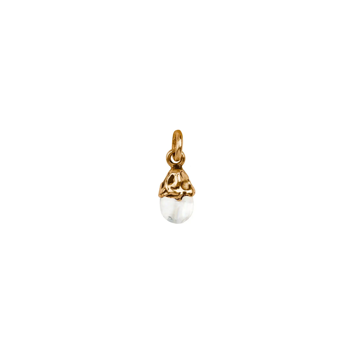 Positive Change Capped Attraction Charm - Bronze