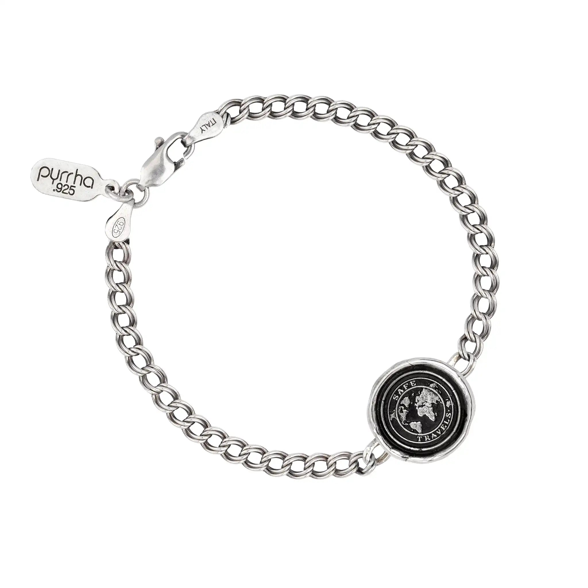 Safe Travels Inline Talisman Chain Bracelet