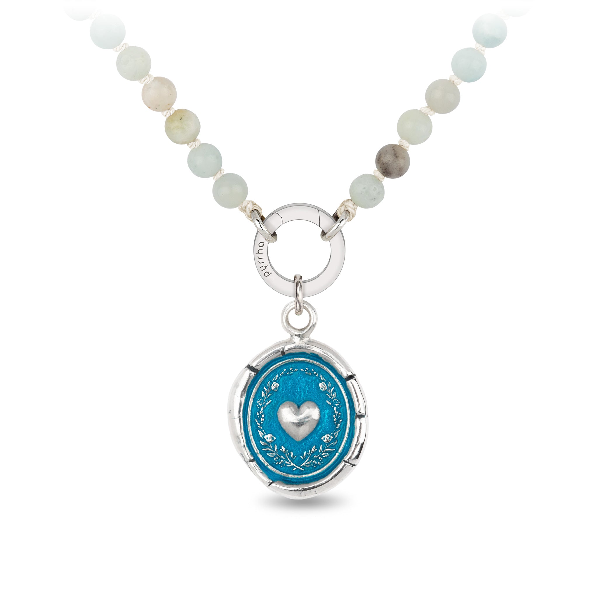 Self-Love Sautoir Necklace - Capri Blue