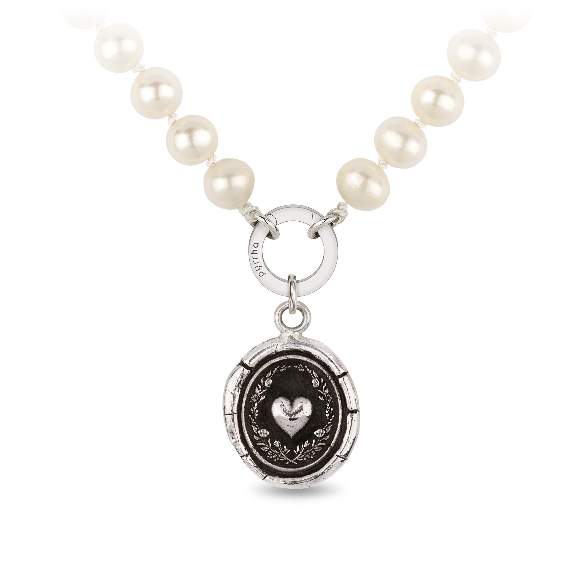 Self-Love Knotted Freshwater Pearl Necklace