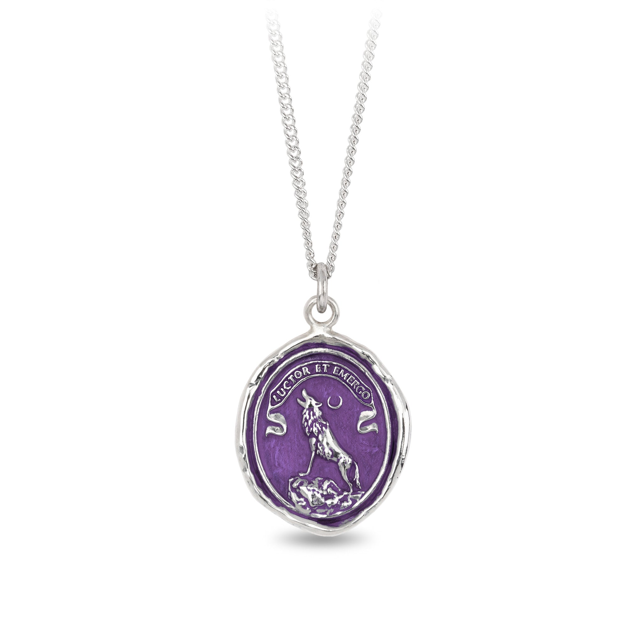 Struggle and Emerge Talisman - Mystic Violet