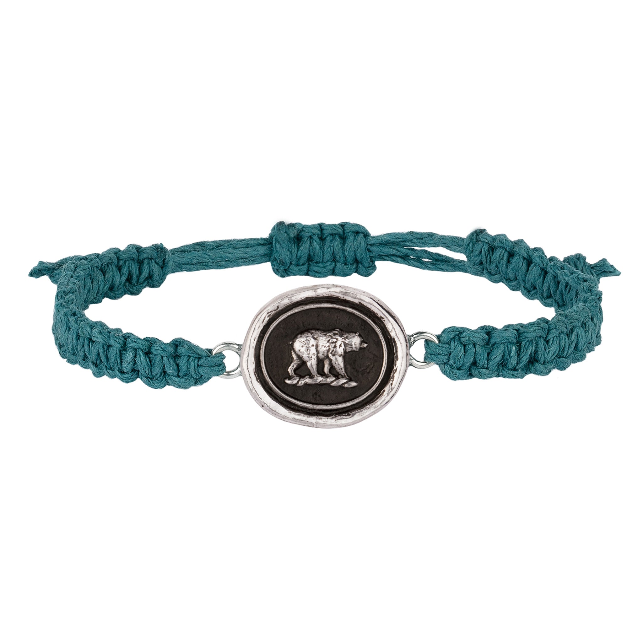 Mother Bear Braided Bracelet