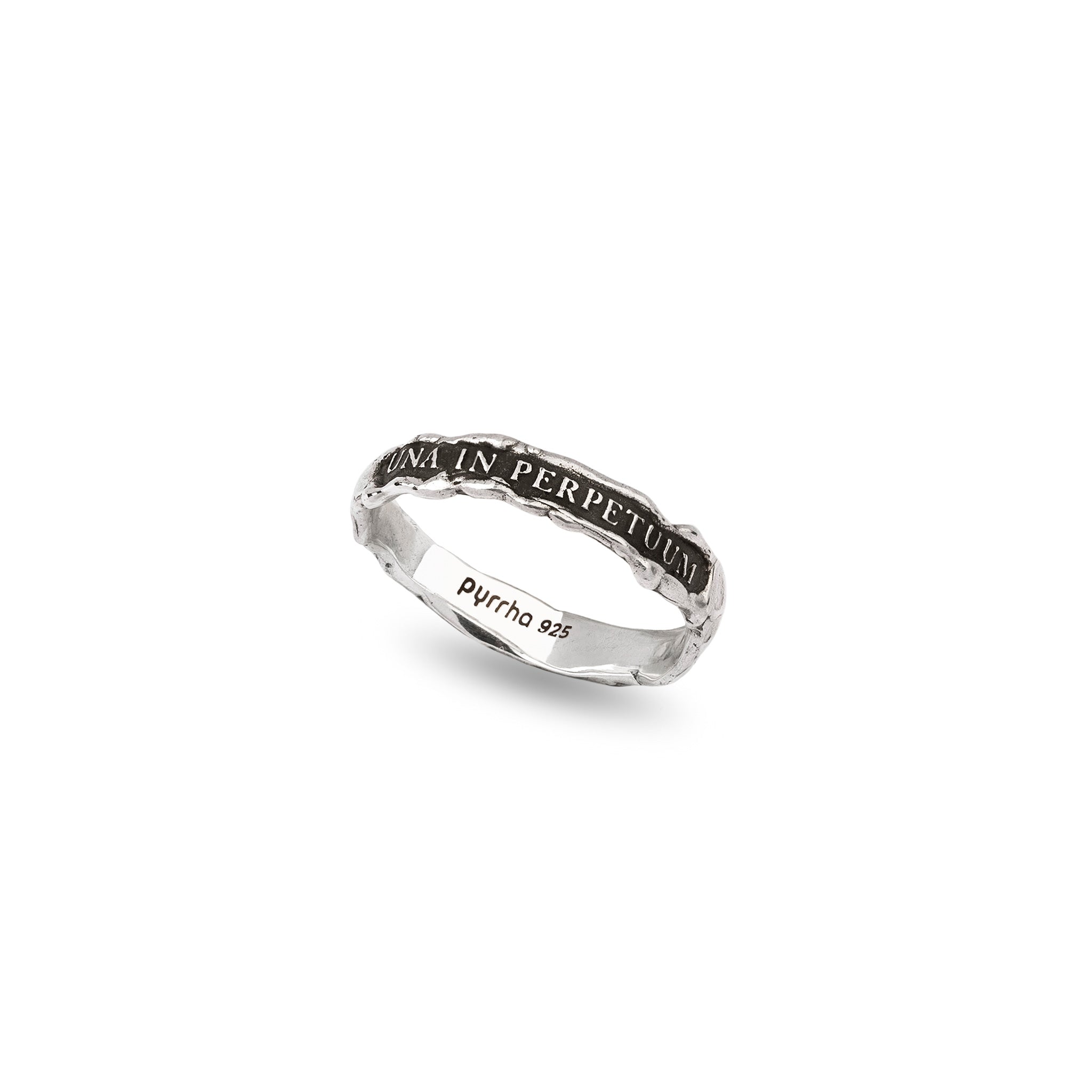 Together Forever Textured Band Ring