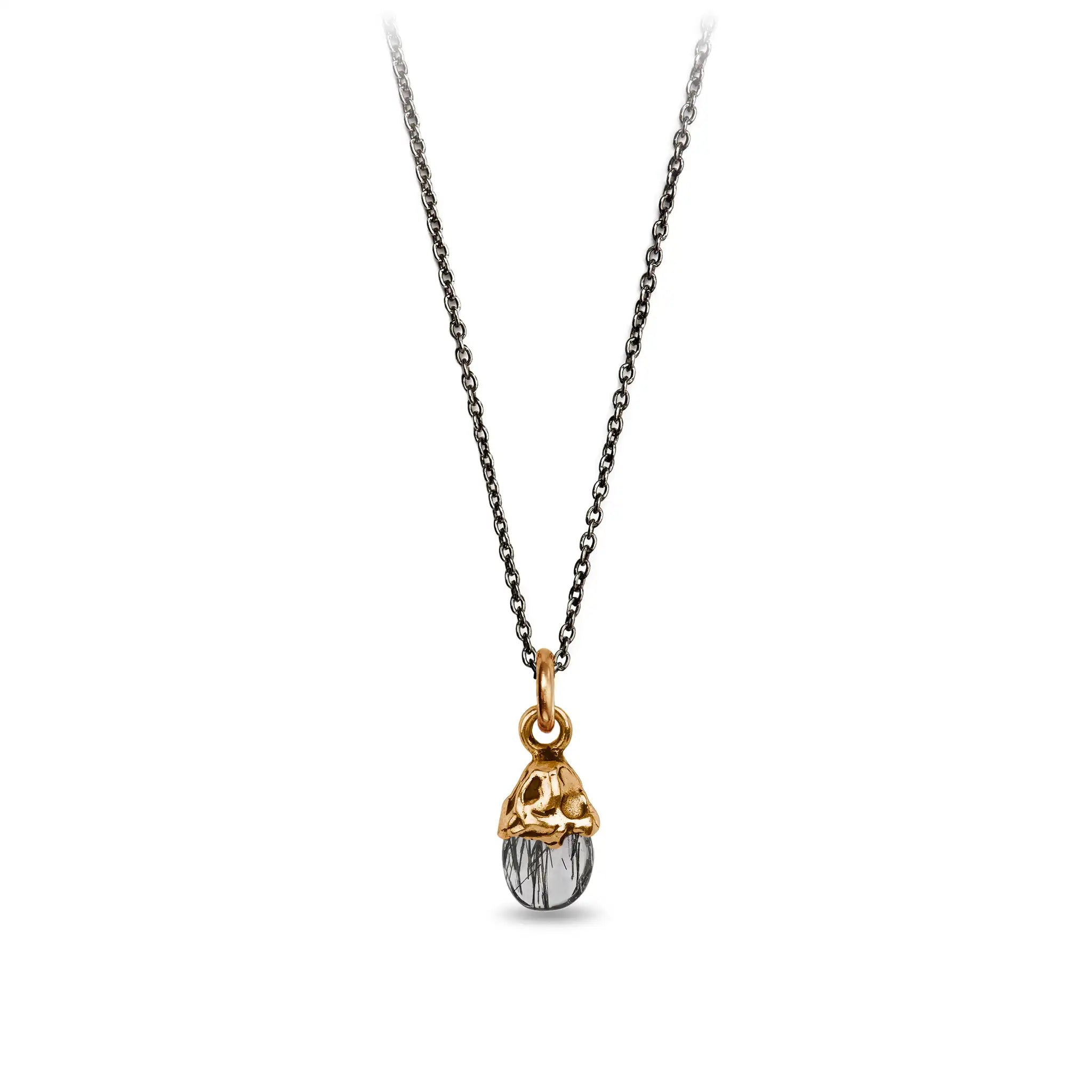 Protection Capped Attraction Charm - Bronze