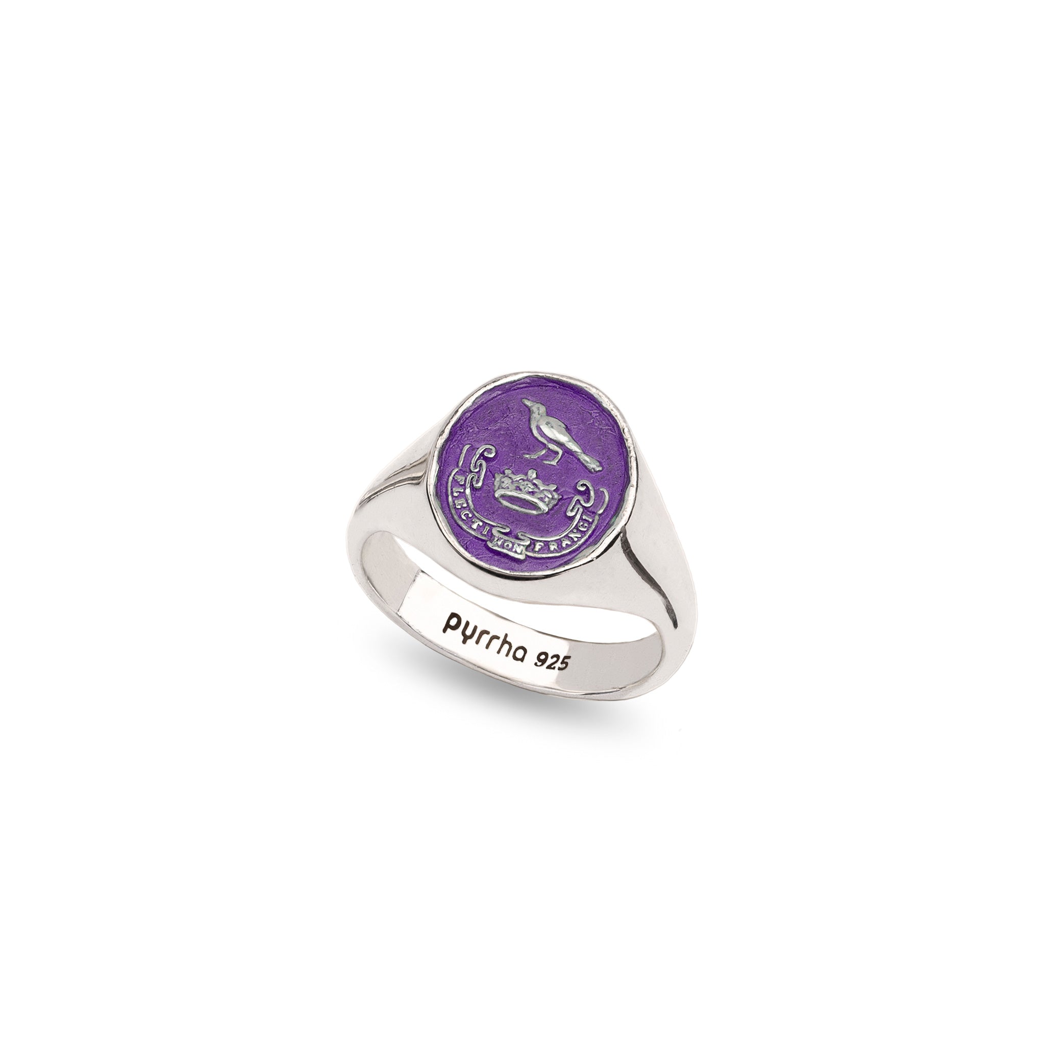 Unbreakable Signet Ring - Mystic Violet