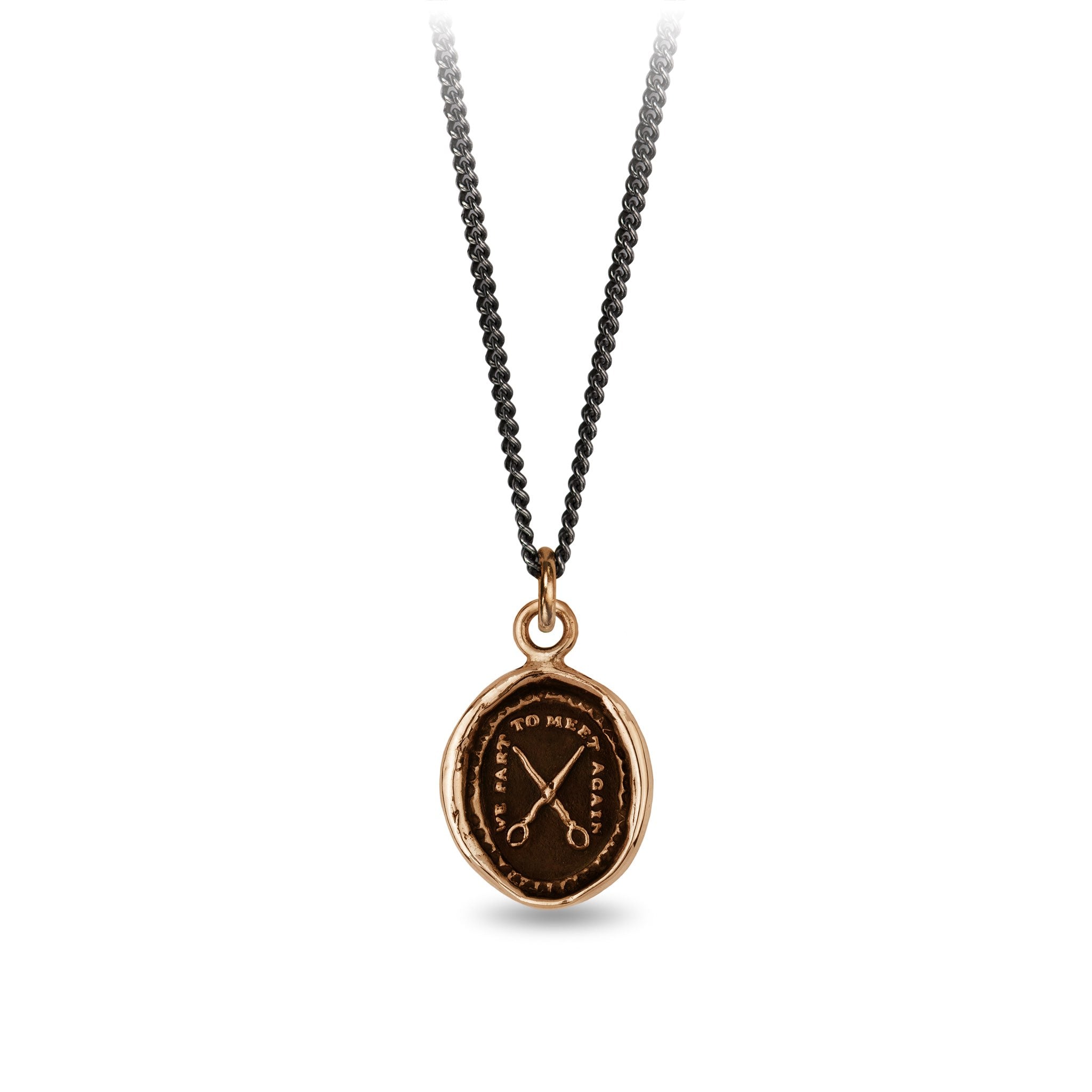 Pyrrha We Part to Meet Again Talisman Necklace