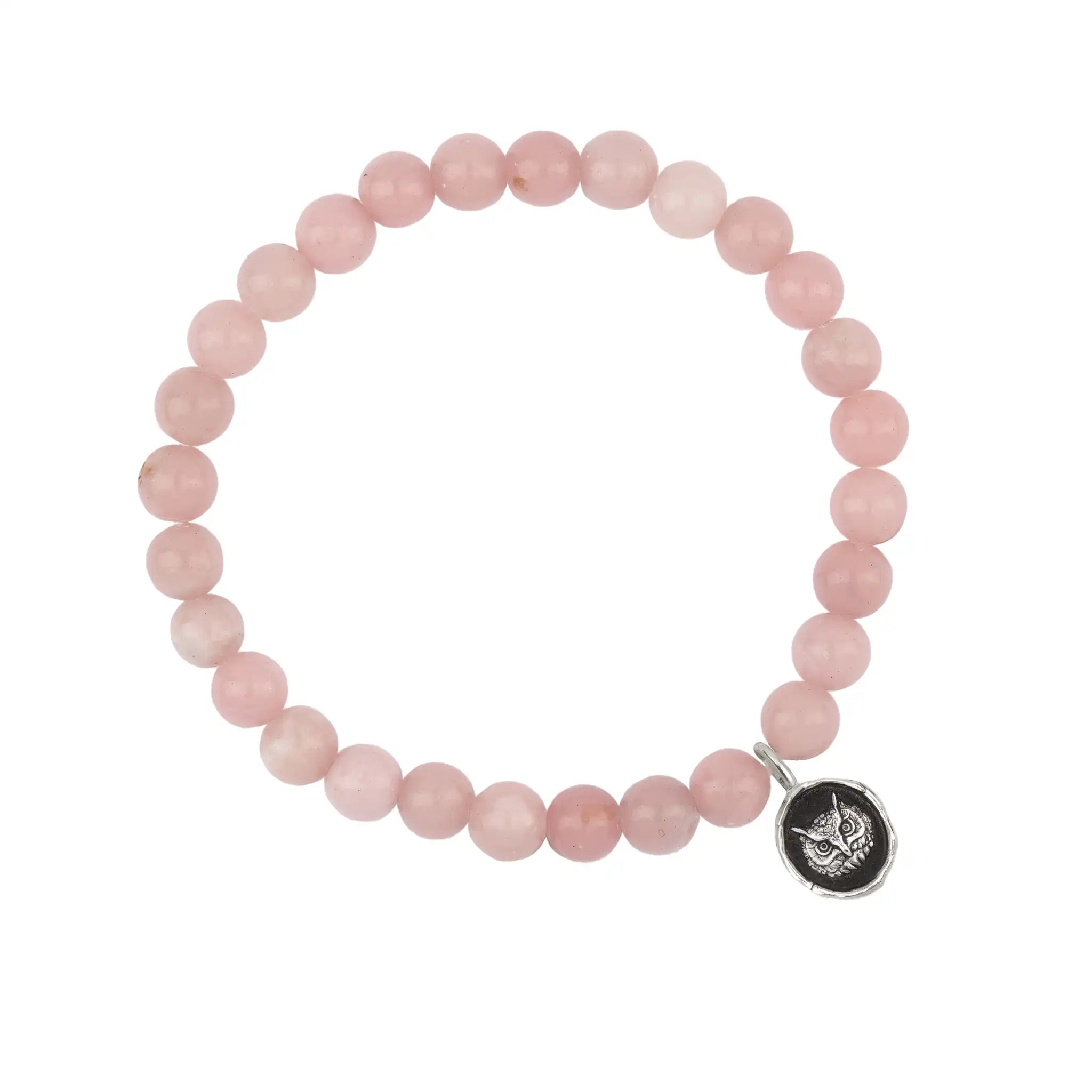 Witty Appreciation Charm Stone Stretch Bracelet