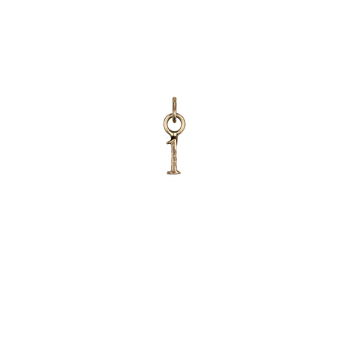 14K Number Charms