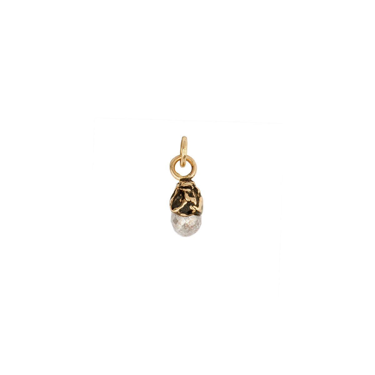 joy 14k capped attraction charm - pyrrha - 1