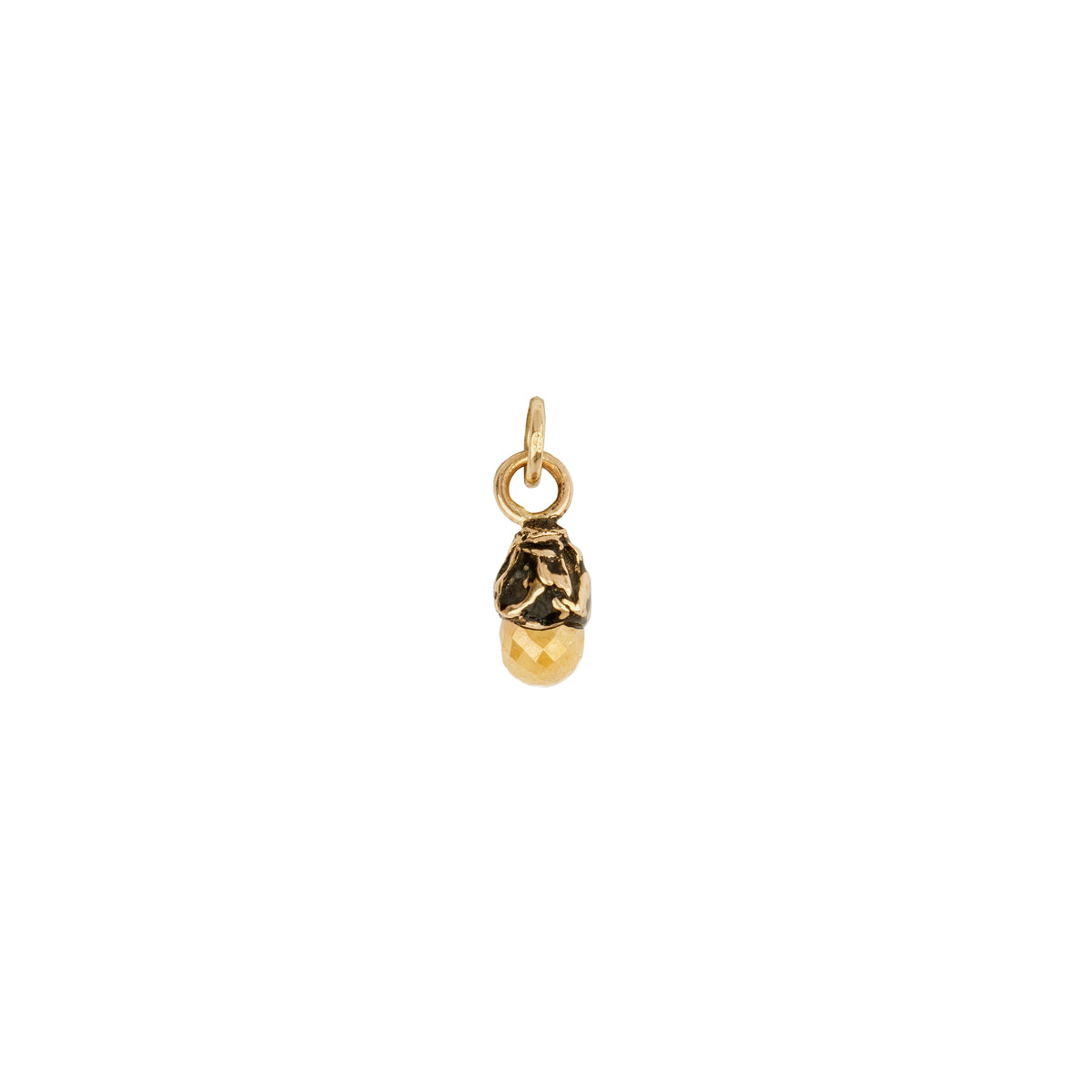 joy 14k capped attraction charm - pyrrha - 4
