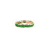 My Heart Is Yours 14K Gold Narrow Texture Band Ring - True Colors