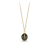 Be Here Now 14K Gold Talisman