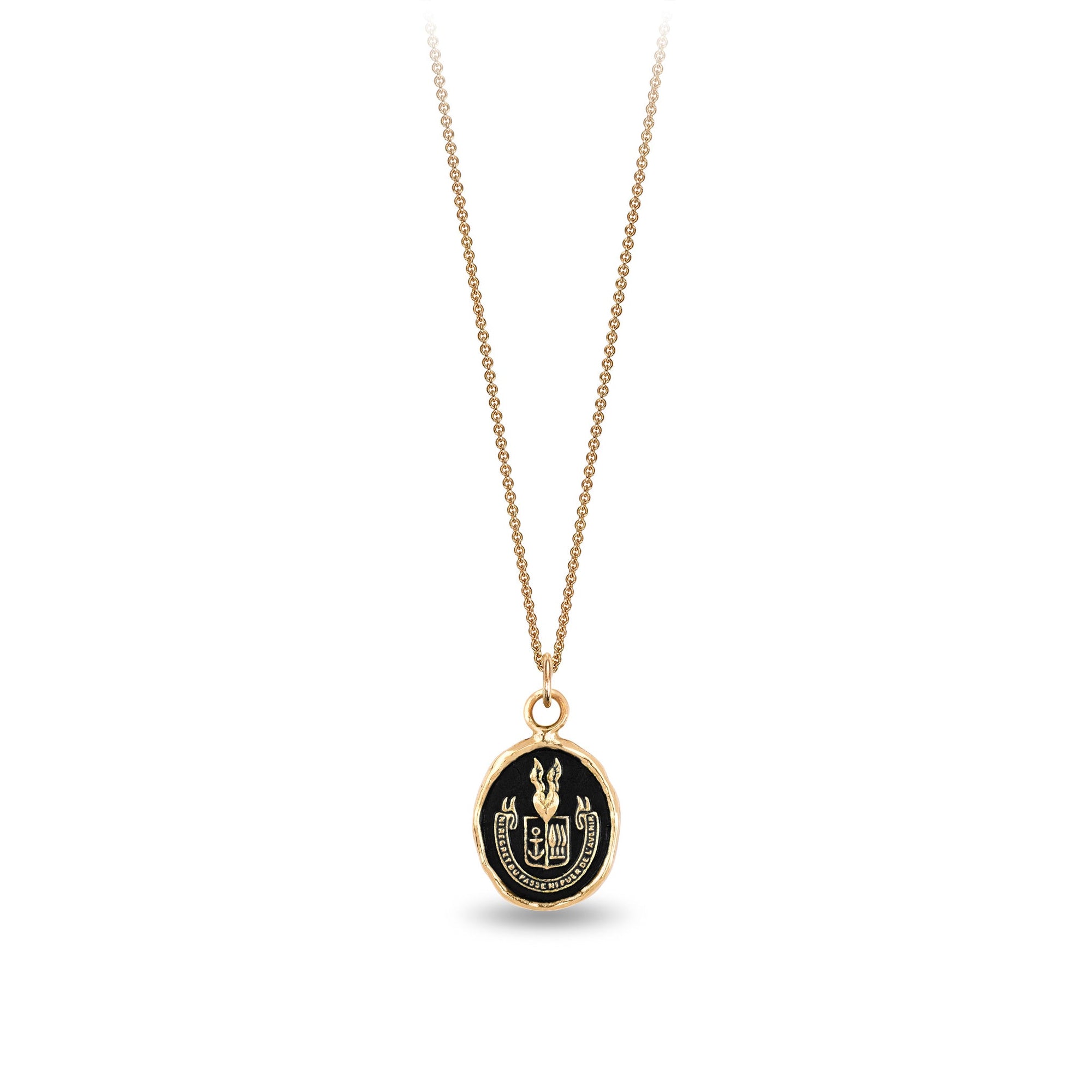Be Here Now 14K Gold Talisman