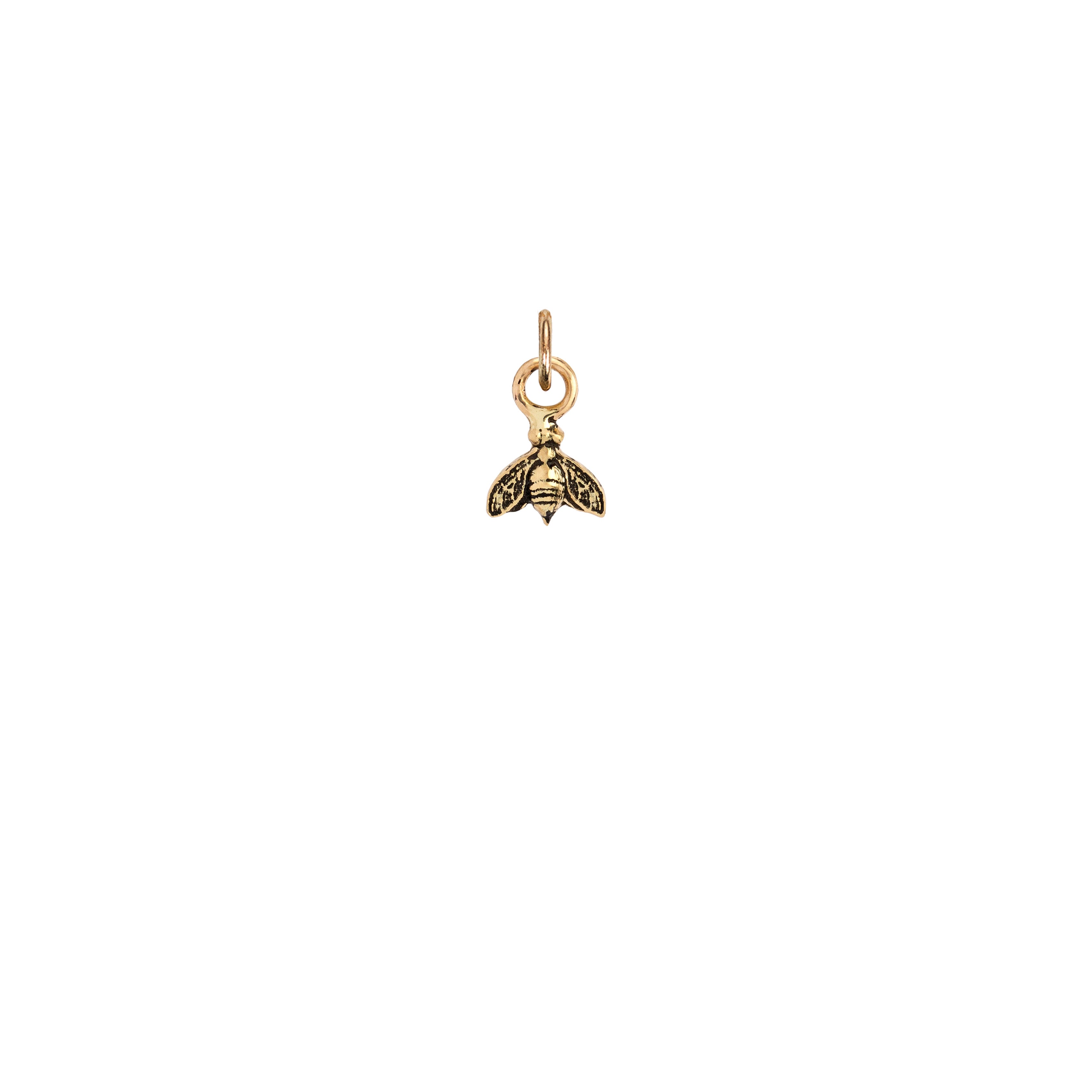 Bee 14K Gold Symbol Charm