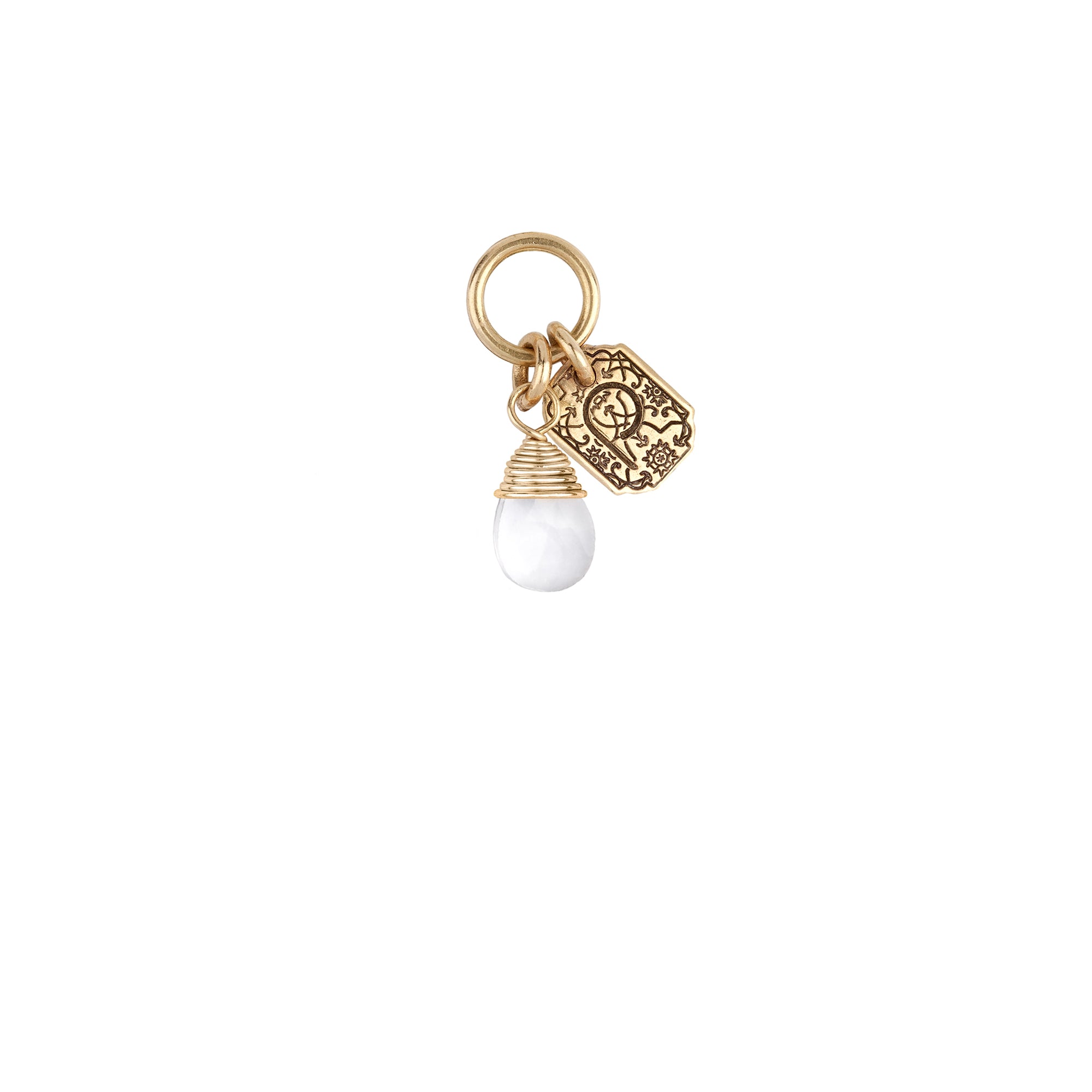 Serenity 14K Gold Signature Attraction Charm