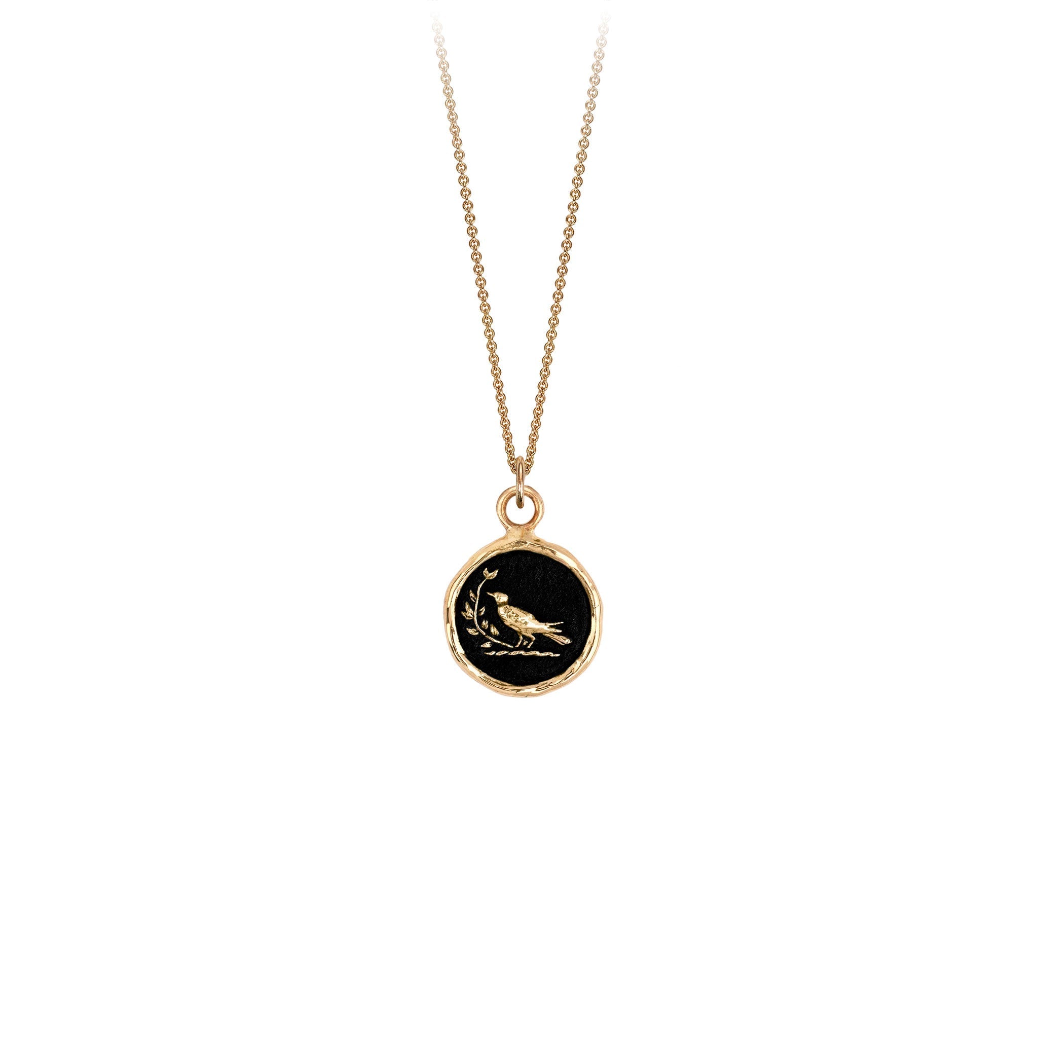 Creativity 14K Gold Talisman Necklace
