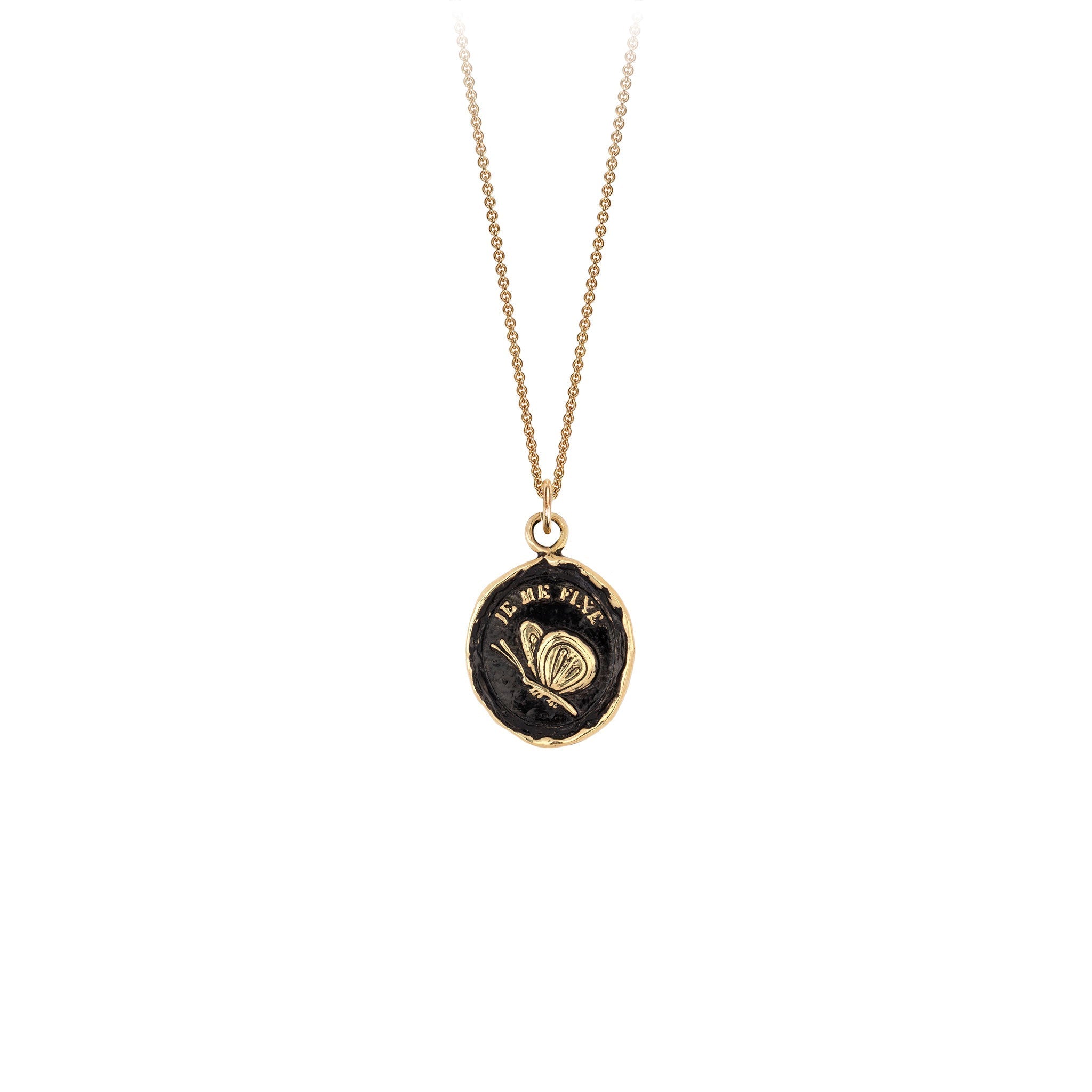 Determination 14K Gold Talisman