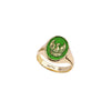 Fire Within 14K Gold Signet Ring - True Colors