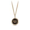 You Live in My Heart 14K Gold Signature Talisman