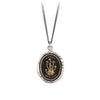 Open Your Mind 14K Gold on Silver Talisman