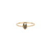 Heart Lock 14K Gold Symbol Charm Ring
