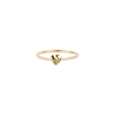 Buy Gold Heart Ring,minimalist Heart Ring,dainty Heart Ring,cute Ring,stacking  Minimalist Ring,minimal Stackable Ring,best Friends Ring for 2 Online in  India - Etsy