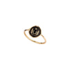 Luck & Protection 14K Gold Mini Talisman Ring