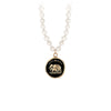 My Life 14K Gold Talisman On Knotted Freshwater Pearl Necklace