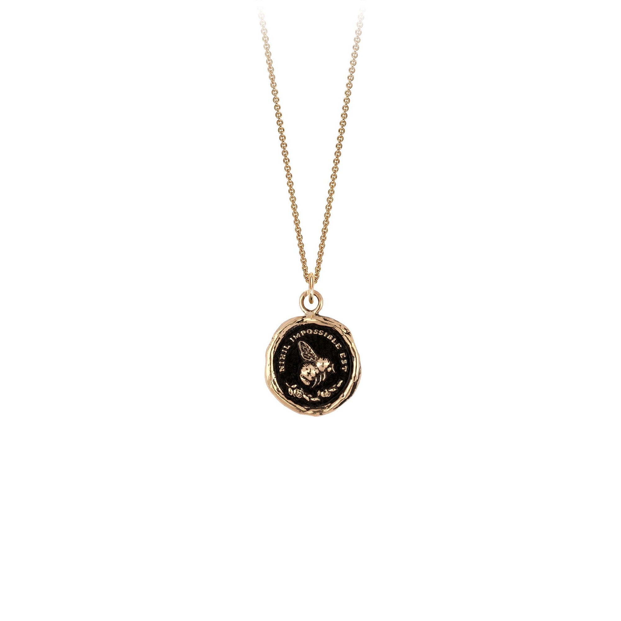 Nothing is Impossible 14K Gold Talisman