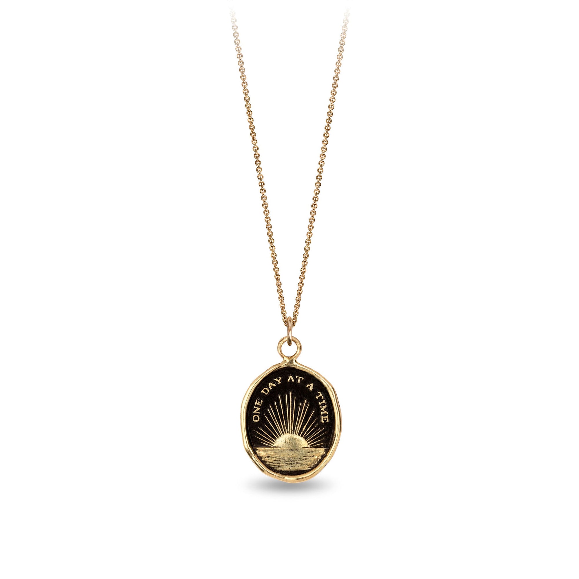 One Day at A Time 14K Gold Talisman