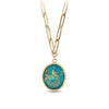 Peacock 14K Gold Large Hollow Paperclip Chain Necklace - True Colors