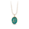 Return to Happiness 14K Gold Talisman On Knotted Freshwater Pearl Necklace - True Colors