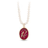 Return to Happiness 14K Gold Talisman On Knotted Freshwater Pearl Necklace - True Colors