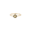 Sun 14K Gold Symbol Charm Ring