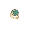 Trust the Universe 14K Gold Signet Ring - True Colors