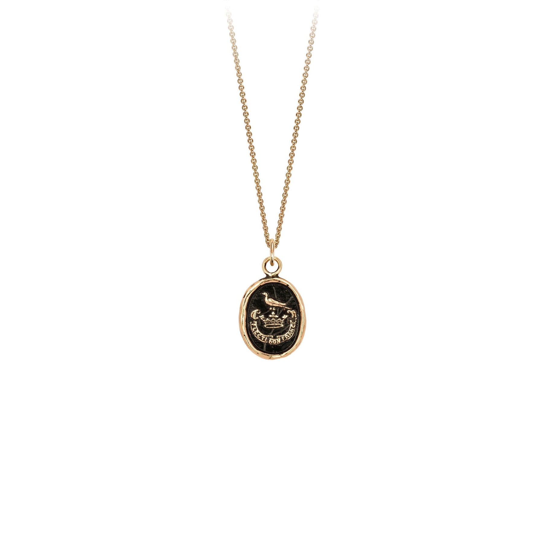 Unbreakable 14K Gold Talisman Necklace