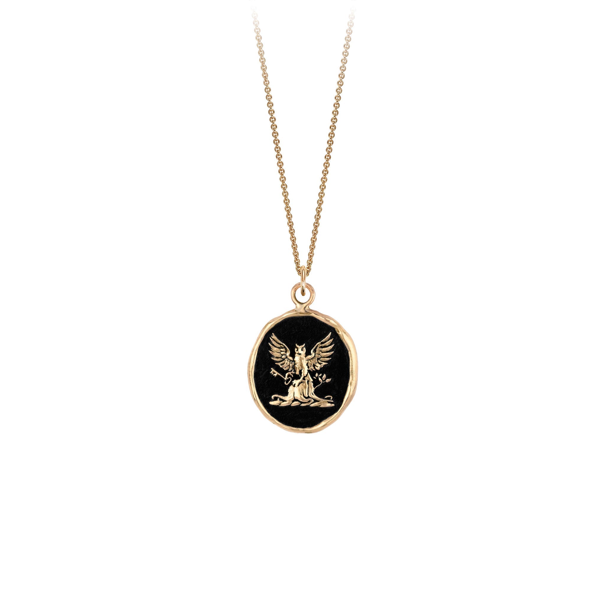 Visionary 14K Gold Talisman