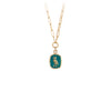 Watch Over Me 14K Gold Long Link Paperclip Chain Necklace - True Colors