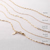 14K Gold Paperclip Chain