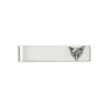 A sterling silver tie bar featuring our Fox symbol talisman.