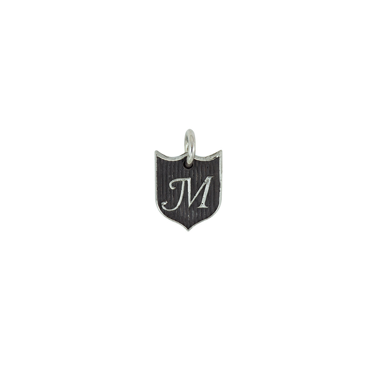 Petite Initial Shield Charm - Pyrrha
 - 14