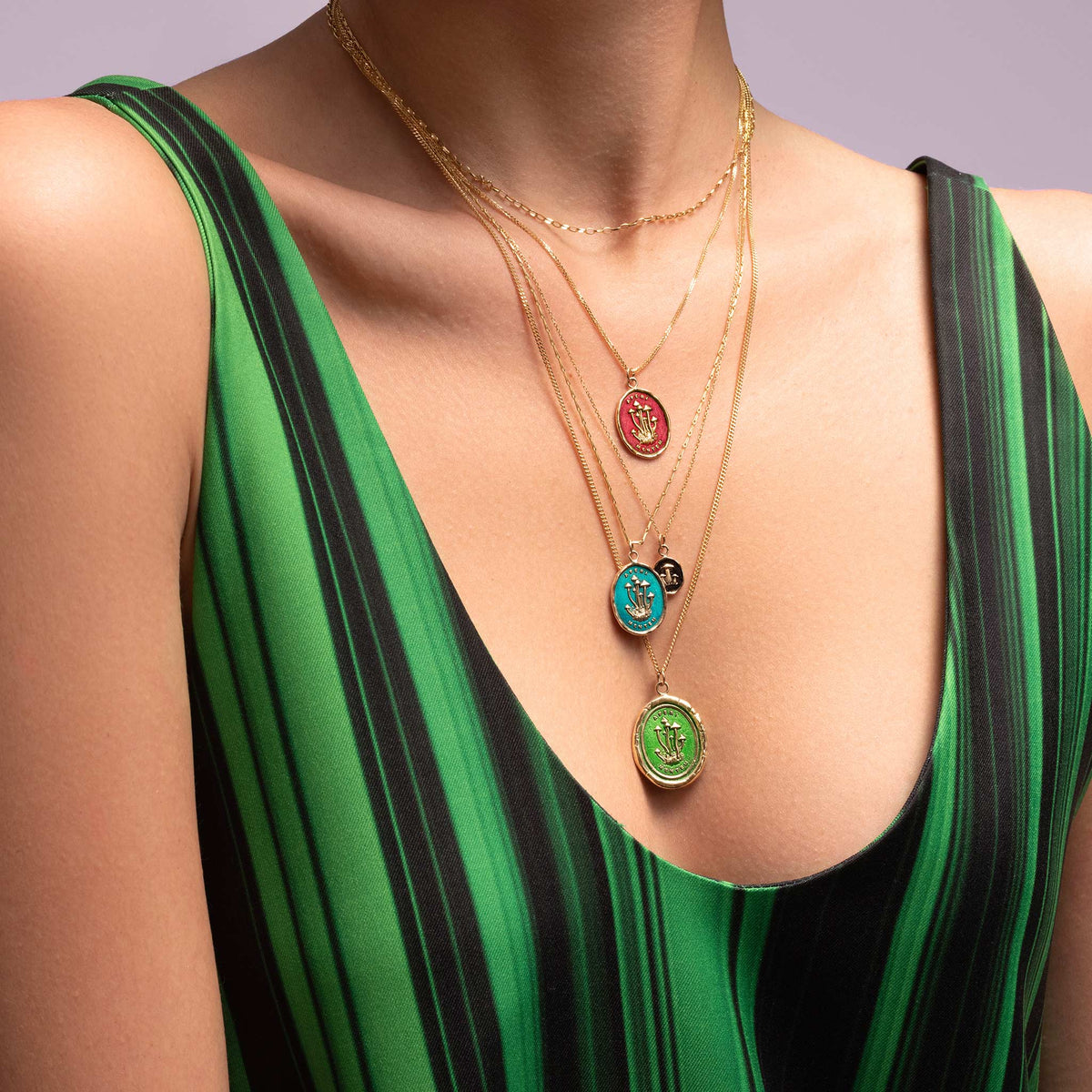 Pyrrha Tiny Victories 14K Gold Talisman - True Colors