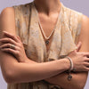 Pyrrha Mindful Appreciation Talisman Stretch Stone Bracelet