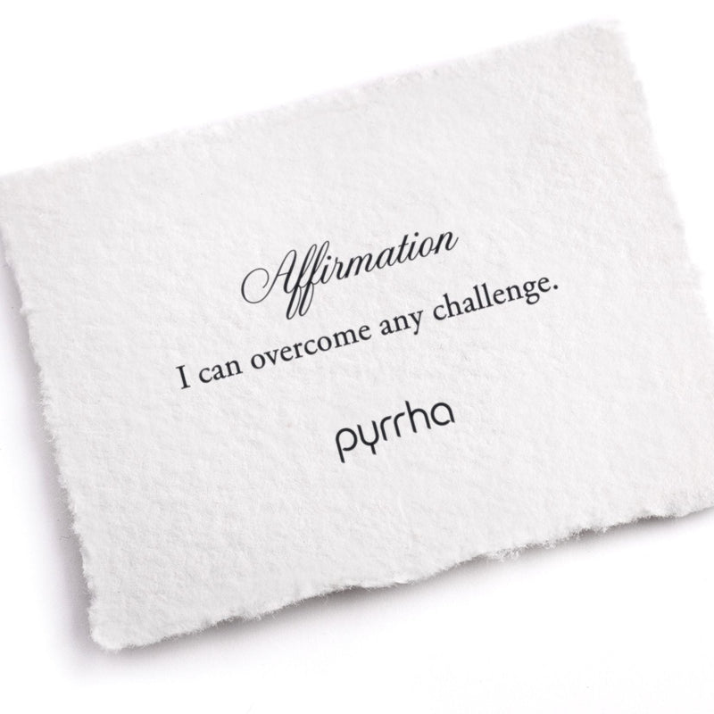 I Can Overcome Any Challenge Affirmation Talisman