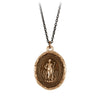 Pyrrha Circe Goddess Talisman Necklace Bronze