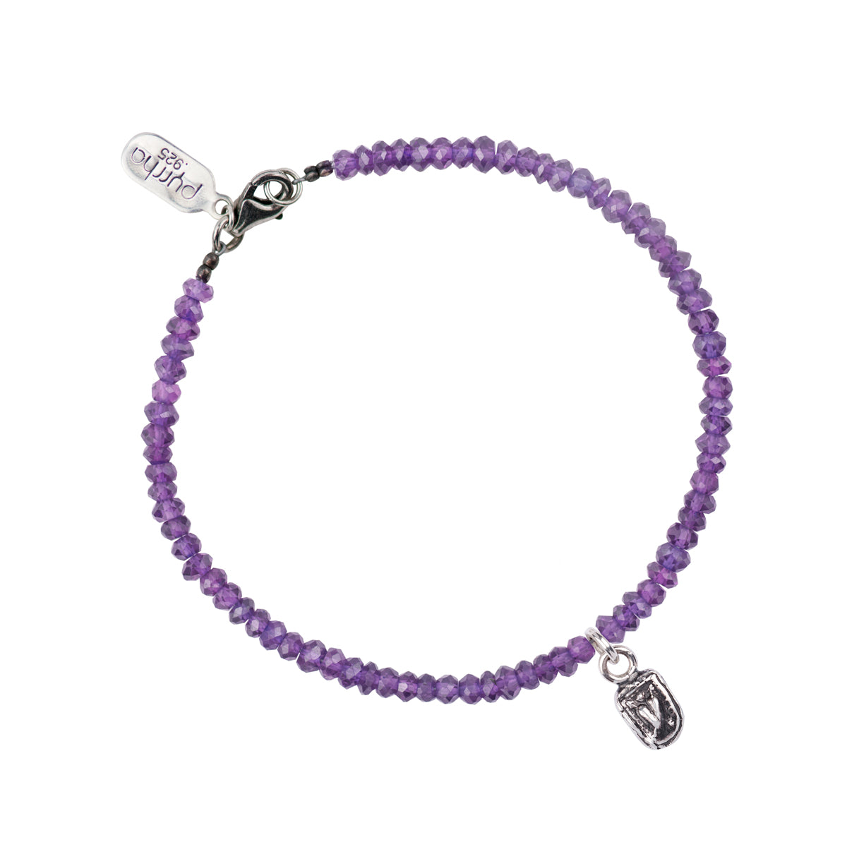 Cupid's Arrows Talisman Charm Stone Bracelet - Pyrrha - 1