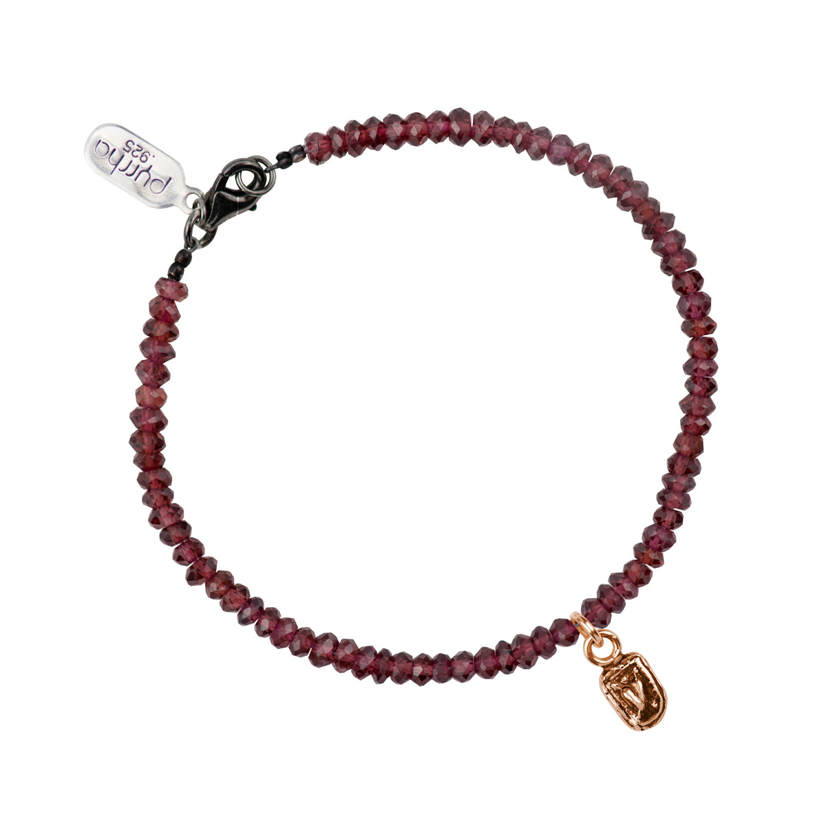 Cupid's Arrows Talisman Charm Stone Bracelet - Pyrrha - 7
