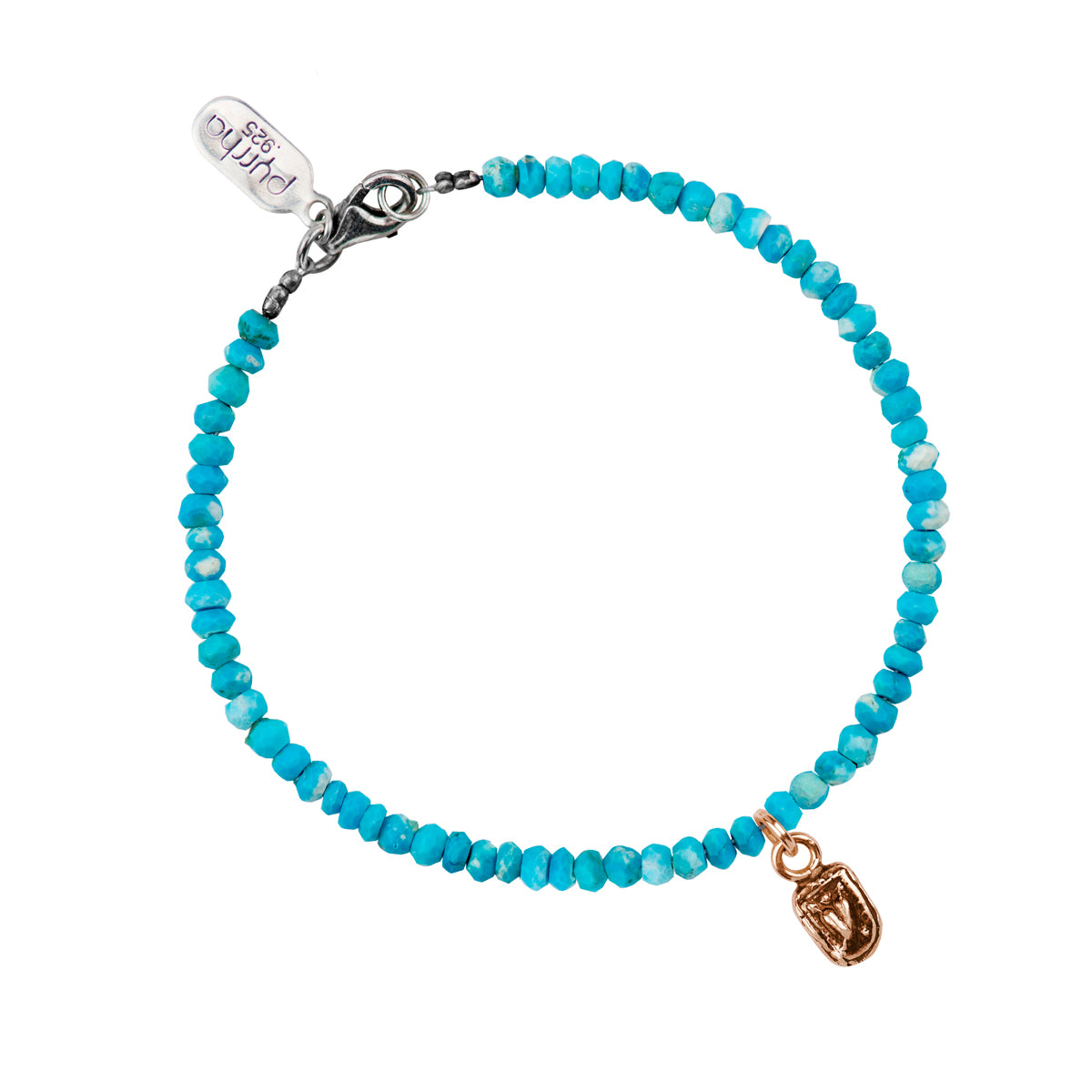 Cupid's Arrows Talisman Charm Stone Bracelet - Pyrrha - 13